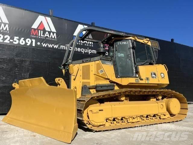 John Deere 750K LGP Crawler dozers