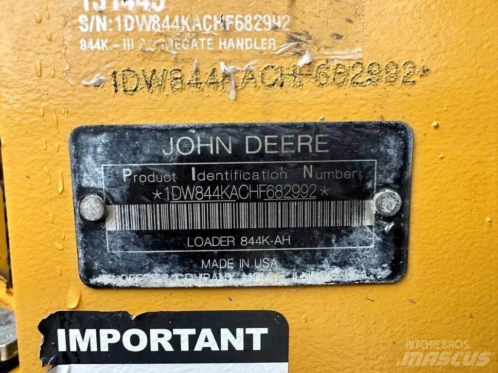 John Deere 844KIII Wheel Loaders