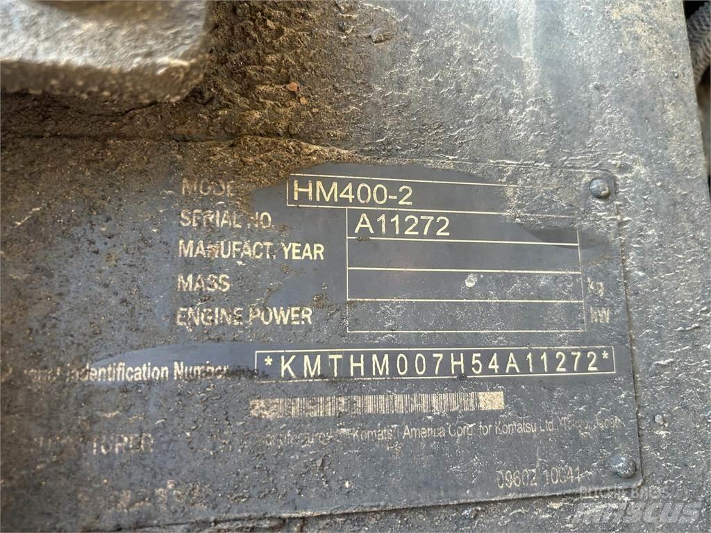 Komatsu HM400-2 Articulated Dump Trucks (ADTs)