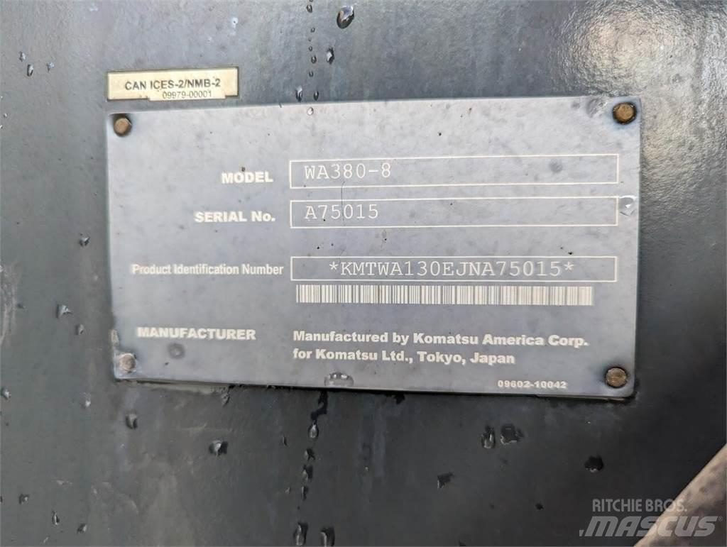 Komatsu WA380-8 Wheel Loaders