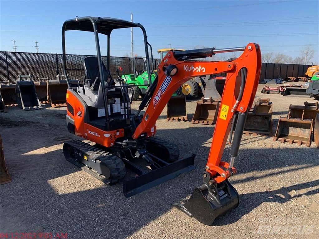 Kubota KX018-4 Mini Excavators <7t (Mini Diggers)