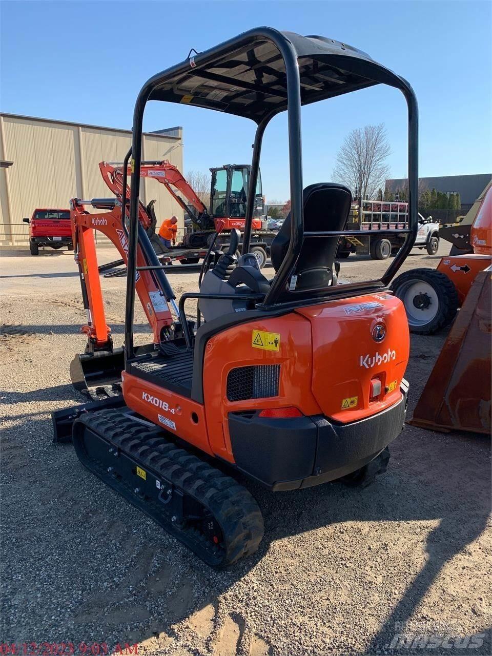 Kubota KX018-4 Mini Excavators <7t (Mini Diggers)