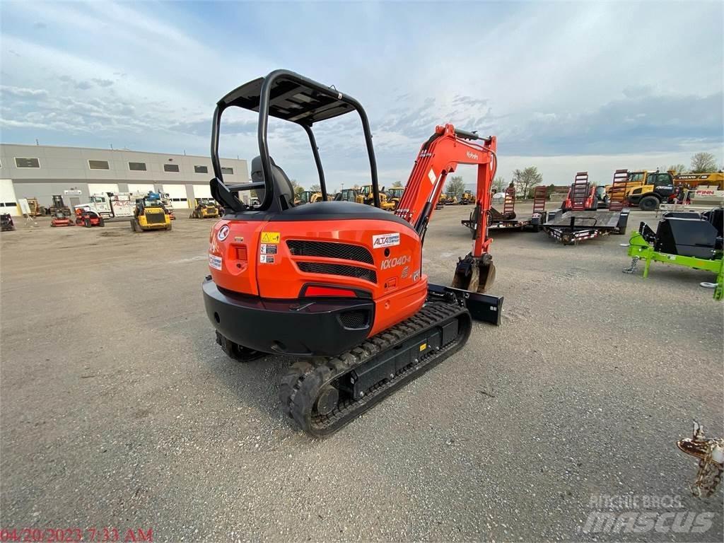 Kubota KX040-4 Mini Excavators <7t (Mini Diggers)