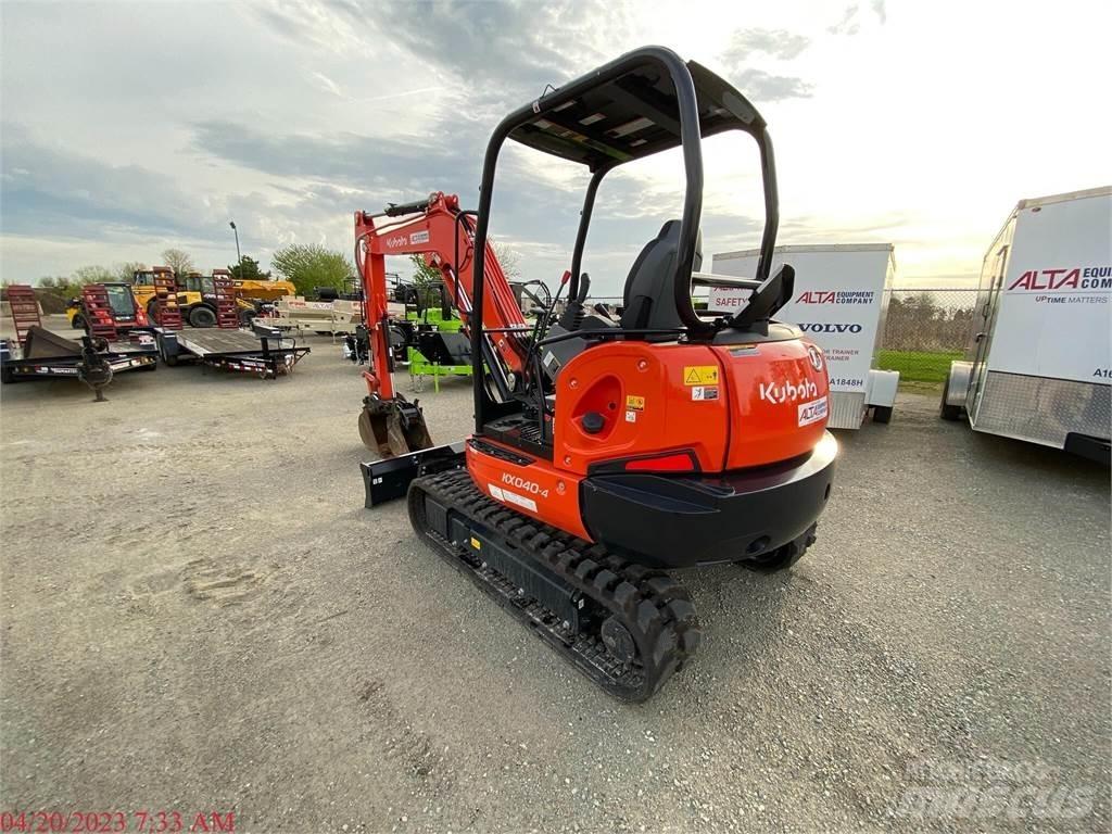 Kubota KX040-4 Mini Excavators <7t (Mini Diggers)