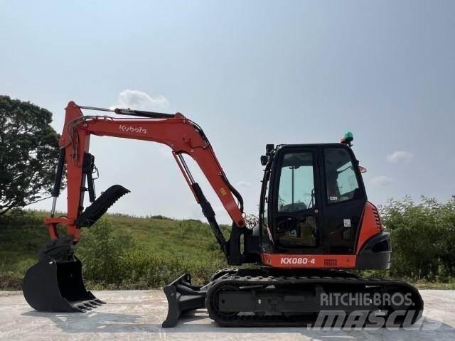 Kubota KX080-4A Crawler Excavators