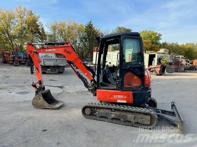 Kubota U35 Mini Excavators <7t (Mini Diggers)