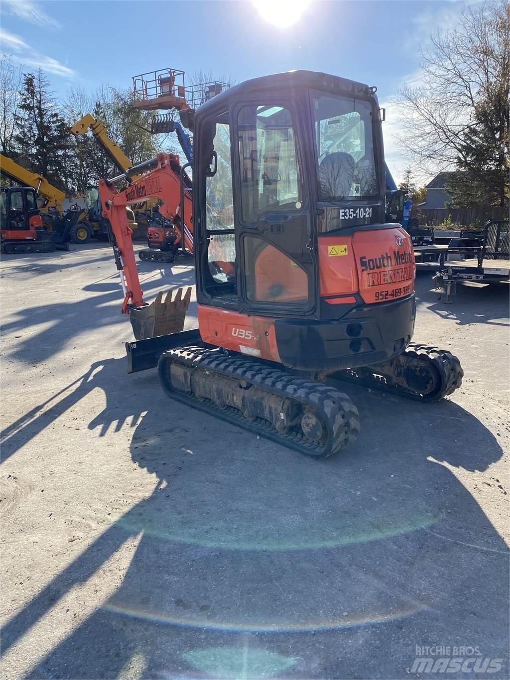 Kubota U35-4 Mini Excavators <7t (Mini Diggers)