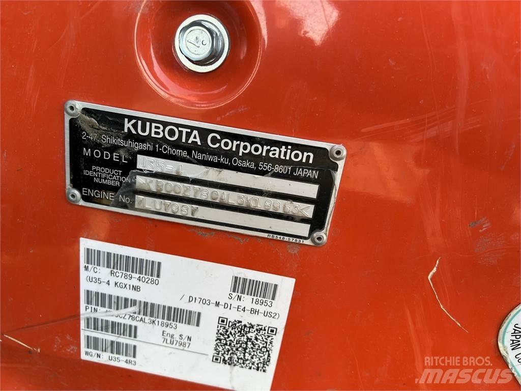 Kubota U35-4 Mini Excavators <7t (Mini Diggers)