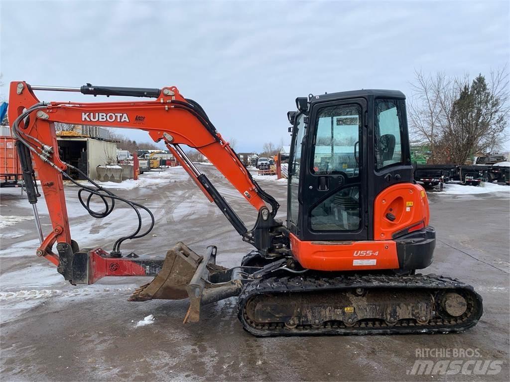 Kubota U55-4 Mini Excavators <7t (Mini Diggers)