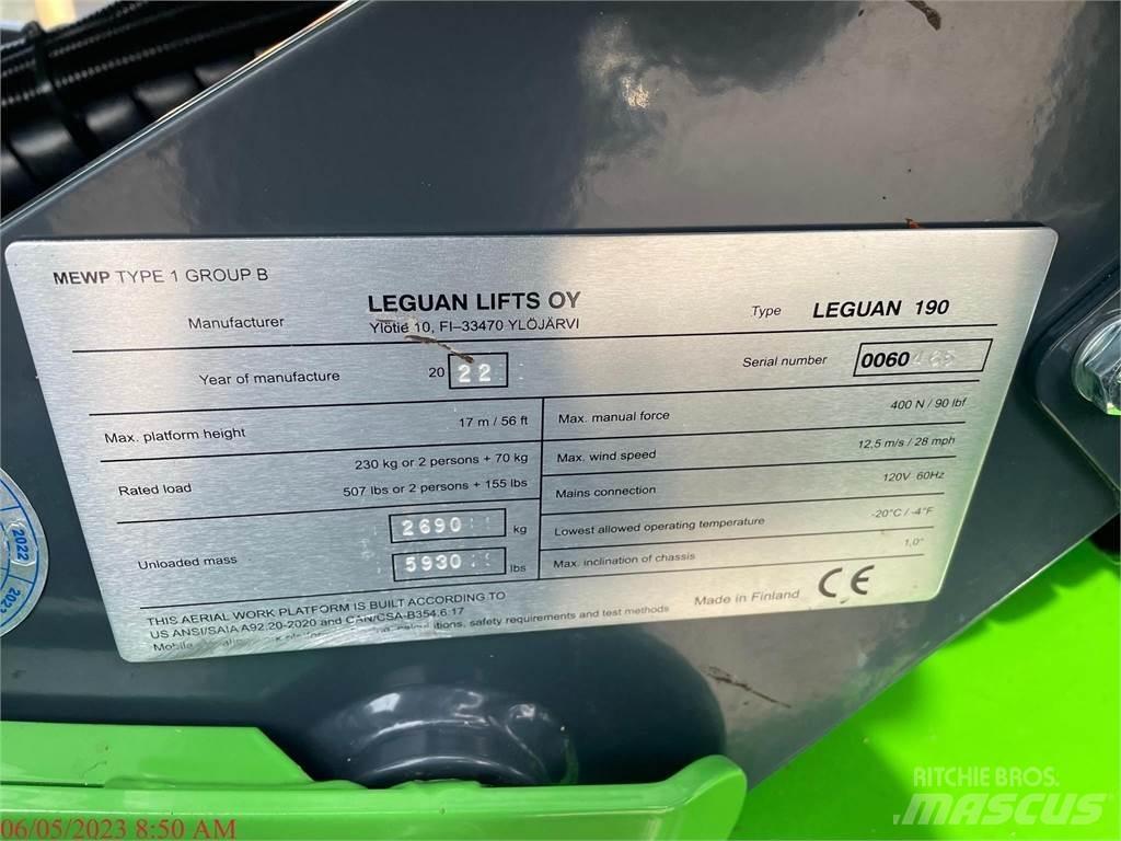 Leguan 190 Articulated boom lifts