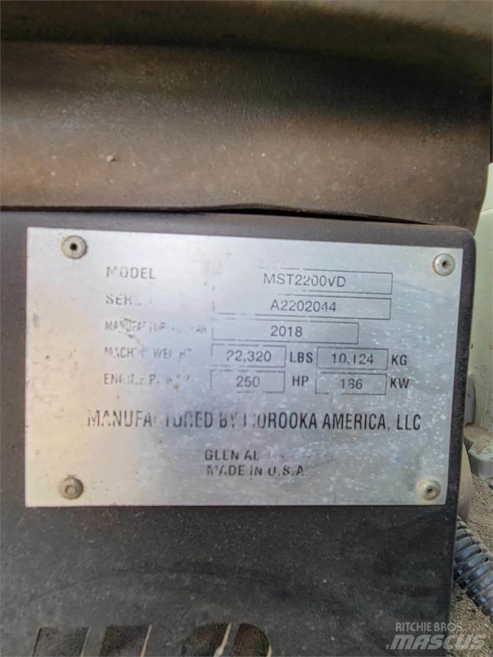 Morooka MST2200VD Tracked Dumpers