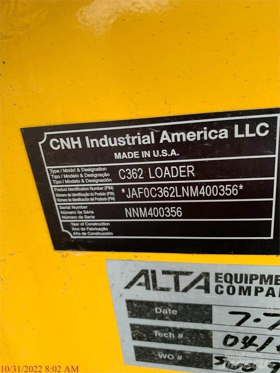 New Holland C362 Skid Steer Loaders