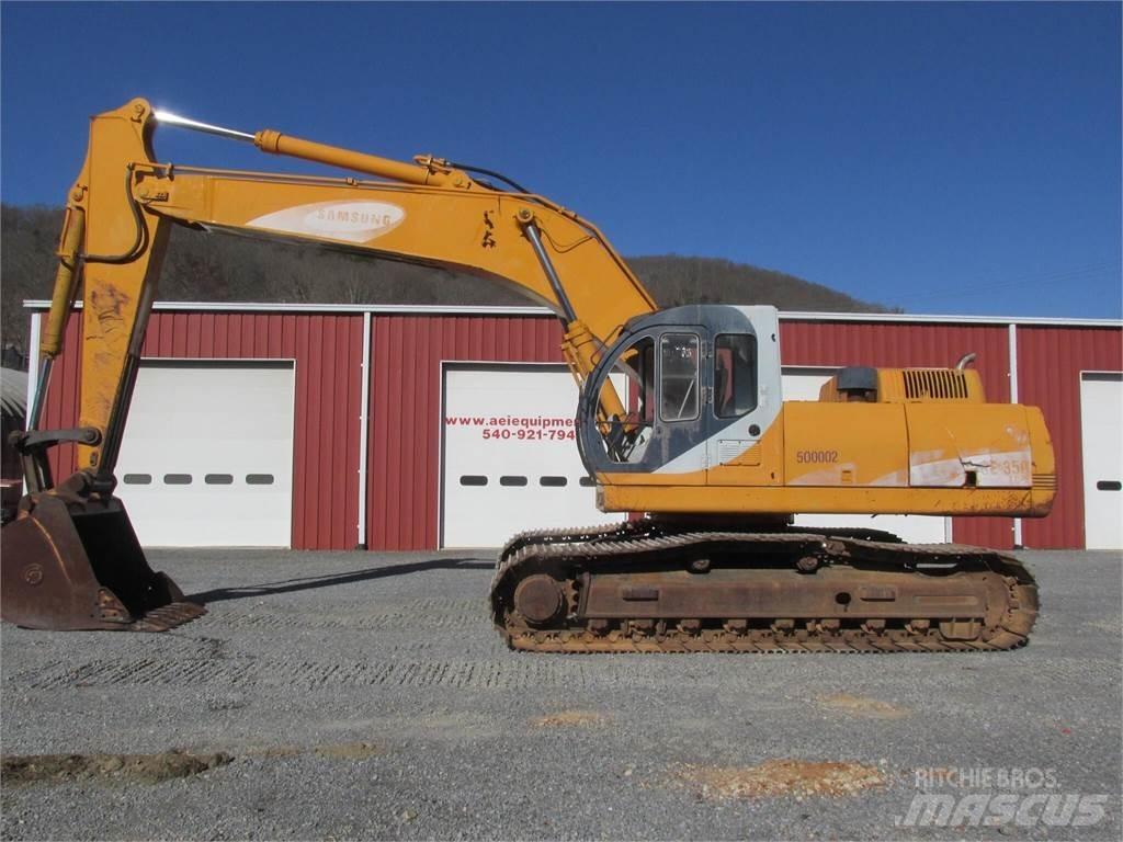 Samsung SE350 Crawler Excavators