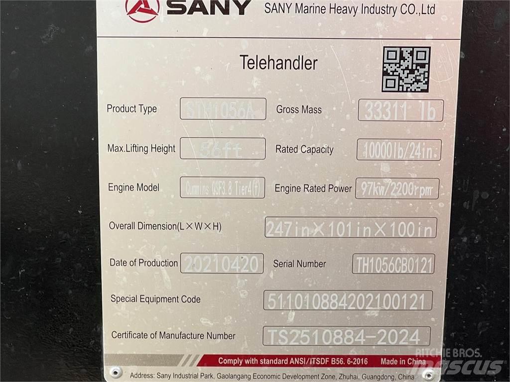 Sany STH1056A Telescopic Handlers