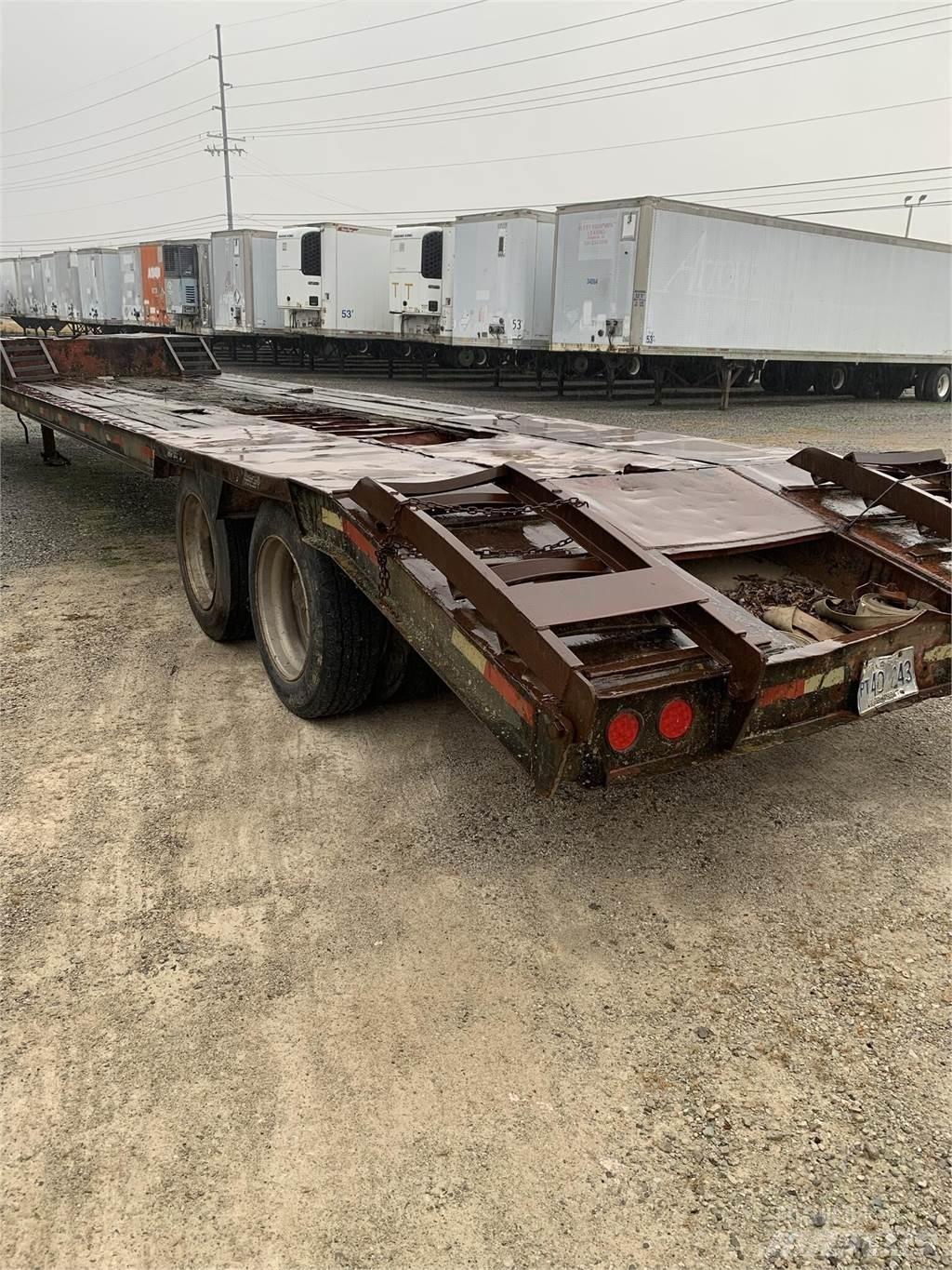  SHOP BUILT Lowboy Trailers