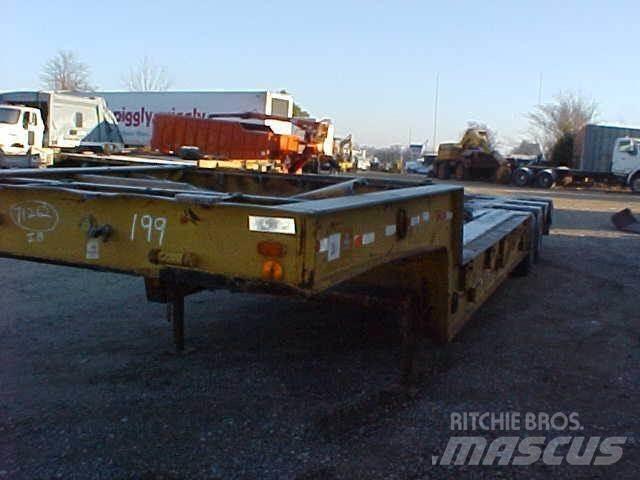  SHOP BUILT Lowboy trailer