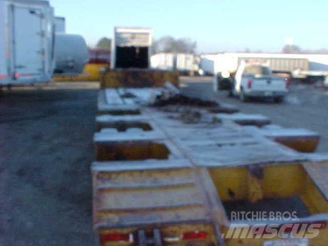  SHOP BUILT Lowboy trailer