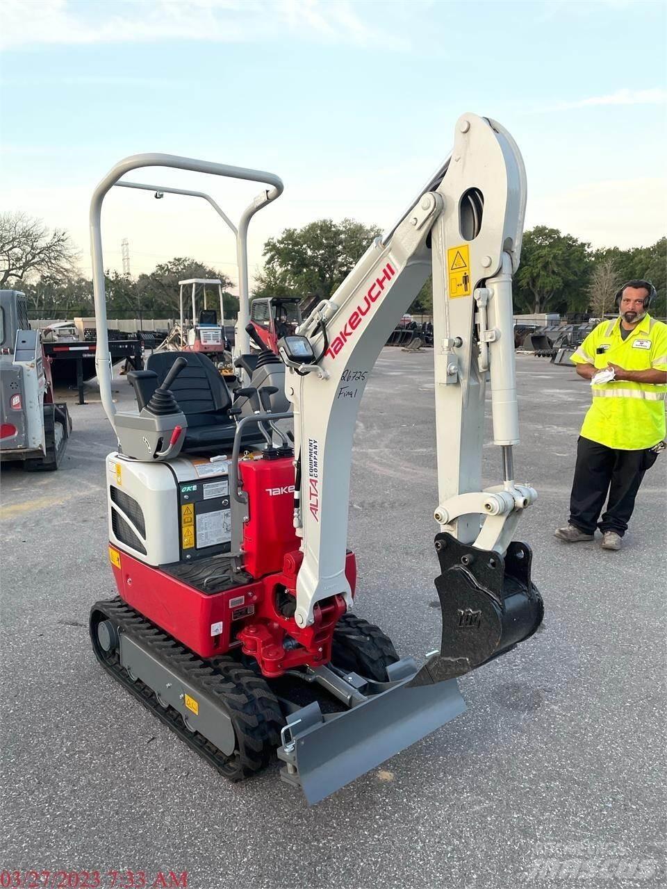 Takeuchi TB210R Mini Excavators <7t (Mini Diggers)