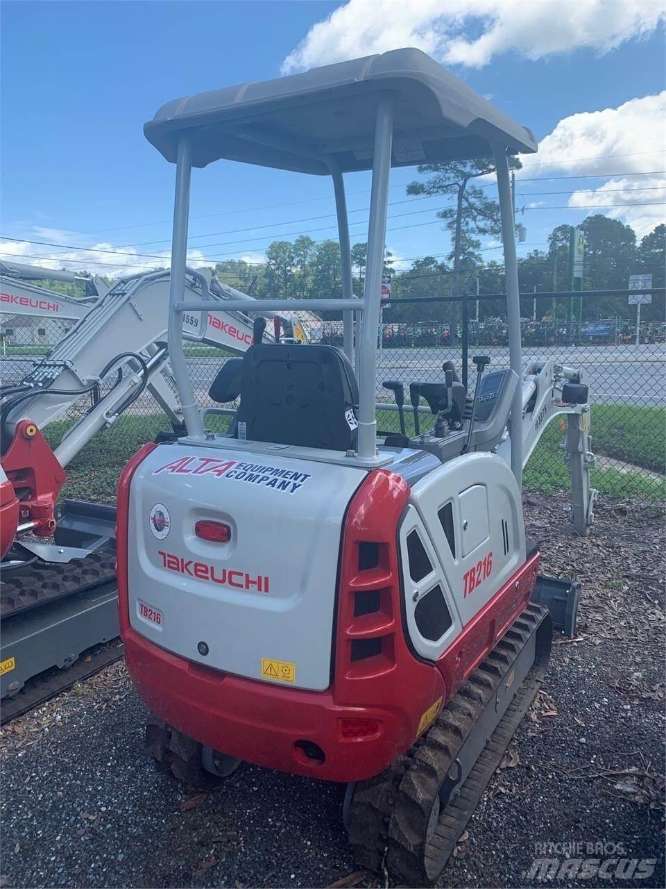 Takeuchi TB216 Mini Excavators <7t (Mini Diggers)