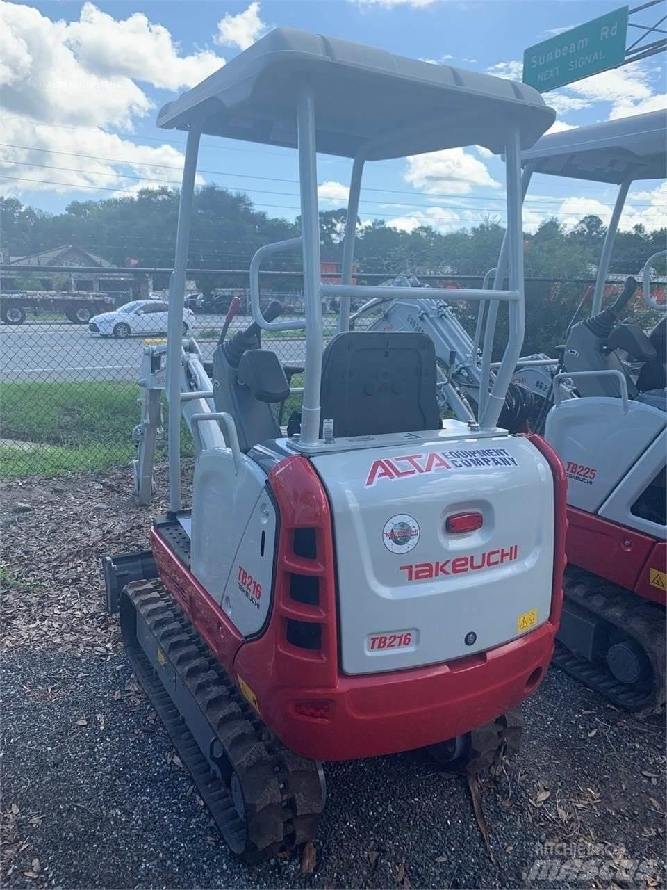 Takeuchi TB216 Mini Excavators <7t (Mini Diggers)