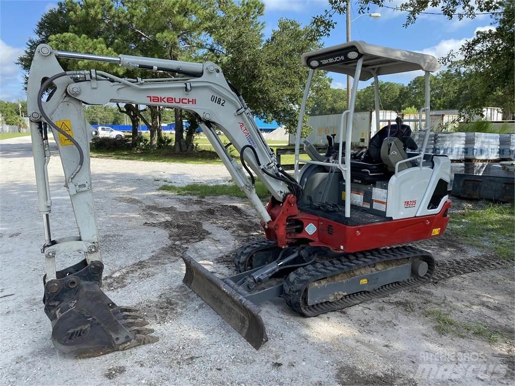 Takeuchi TB225 Mini Excavators <7t (Mini Diggers)