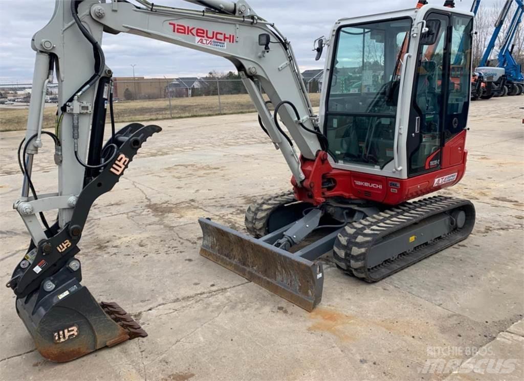 Takeuchi TB235-2 Mini Excavators <7t (Mini Diggers)