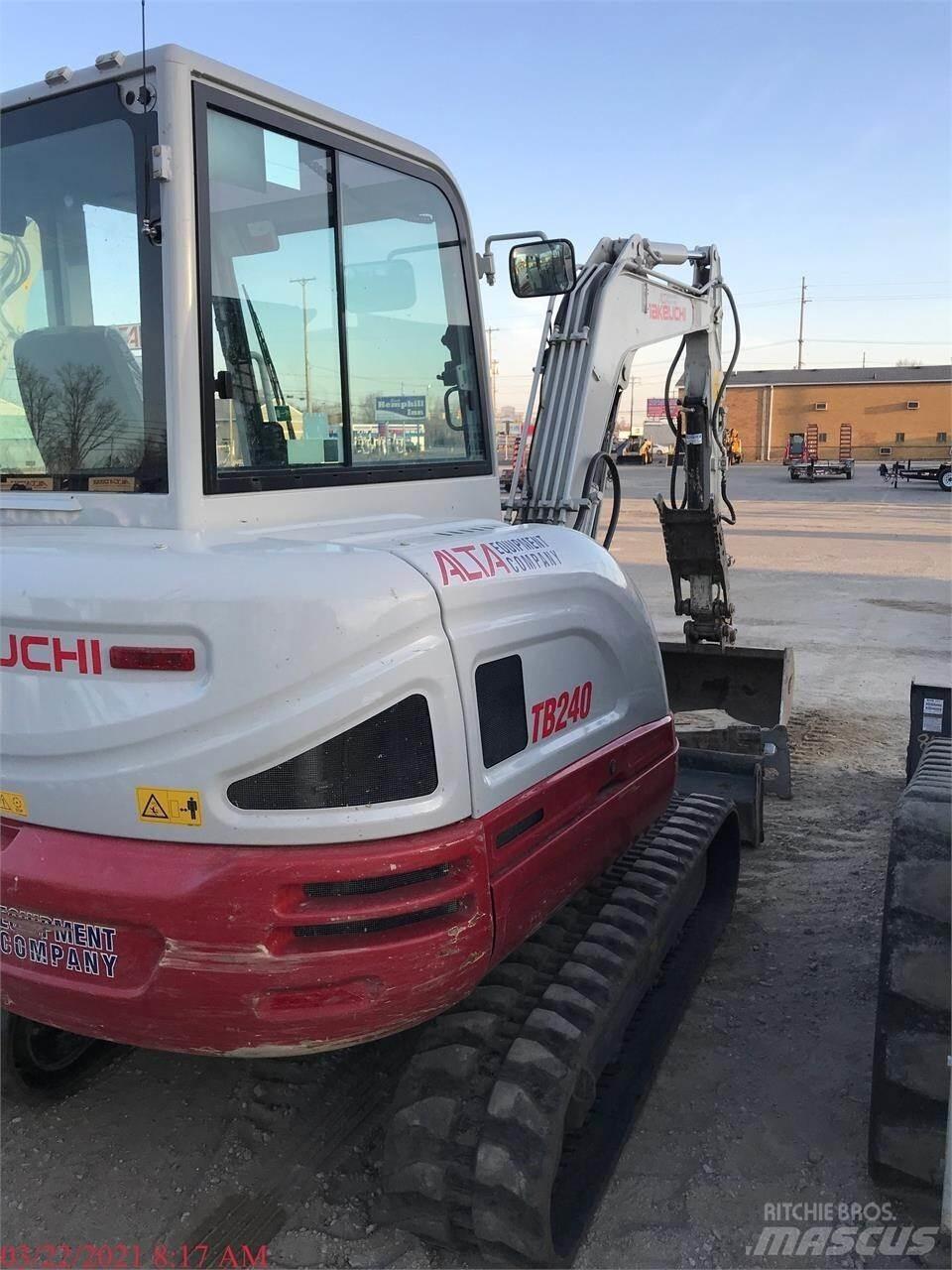 Takeuchi TB240 Mini Excavators <7t (Mini Diggers)