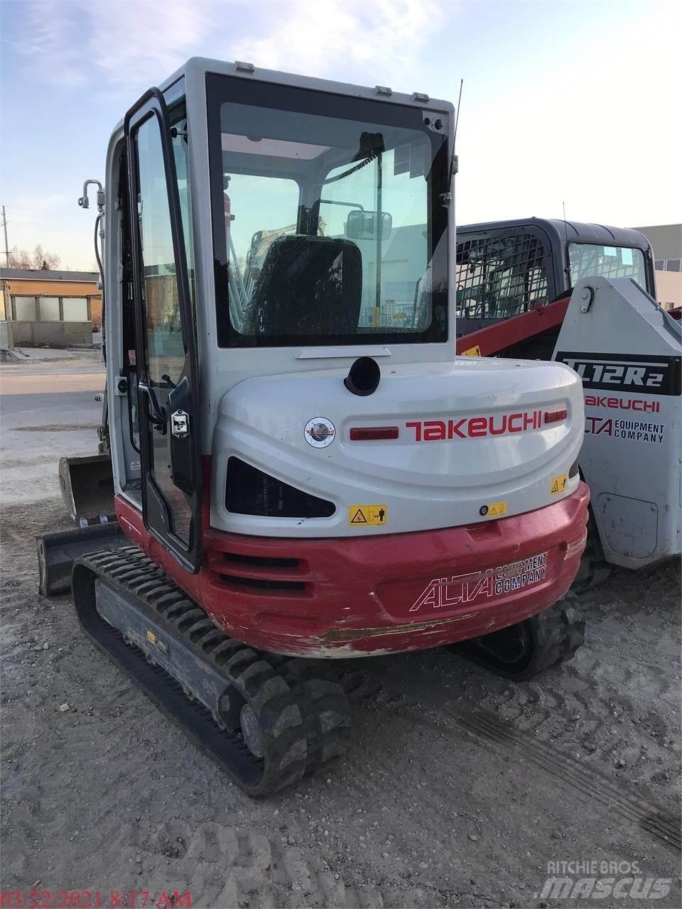 Takeuchi TB240 Mini Excavators <7t (Mini Diggers)