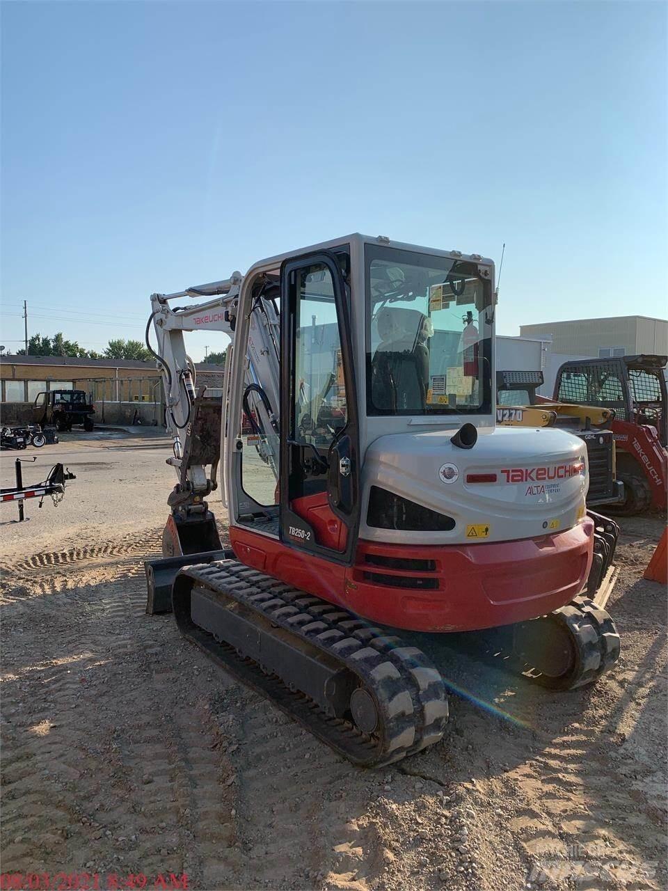 Takeuchi TB250-2 Mini Excavators <7t (Mini Diggers)