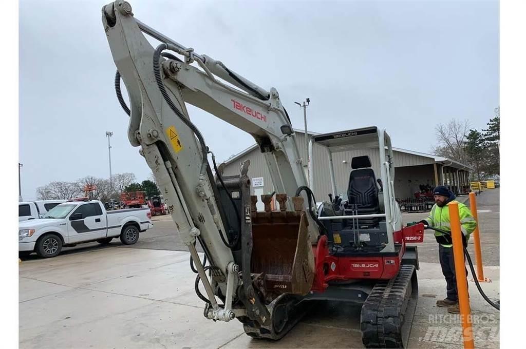 Takeuchi TB250-2 Mini Excavators <7t (Mini Diggers)