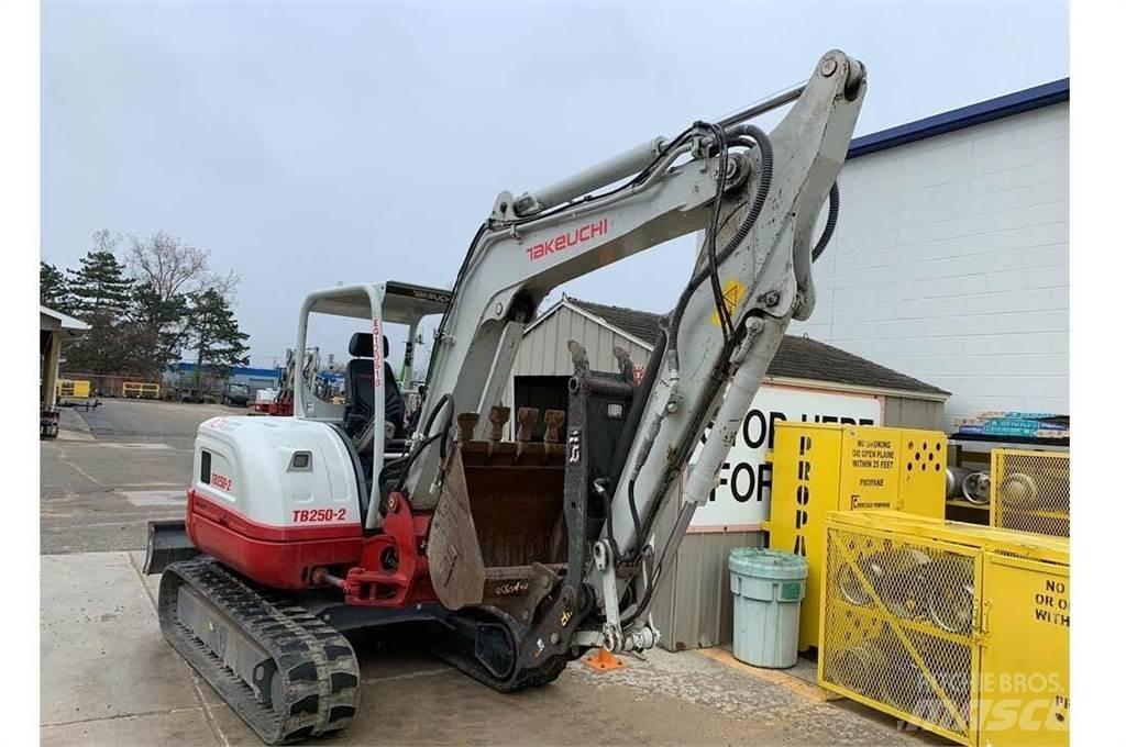 Takeuchi TB250-2 Mini Excavators <7t (Mini Diggers)