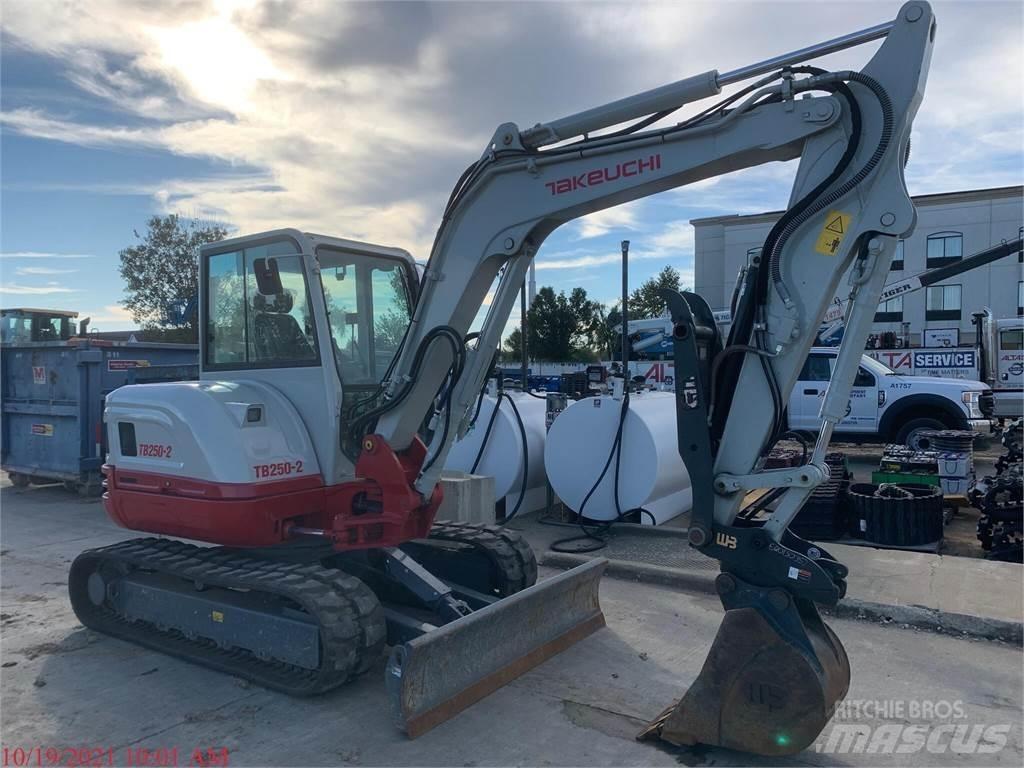 Takeuchi TB250-2 Mini Excavators <7t (Mini Diggers)