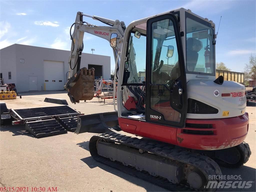 Takeuchi TB250-2 Mini Excavators <7t (Mini Diggers)