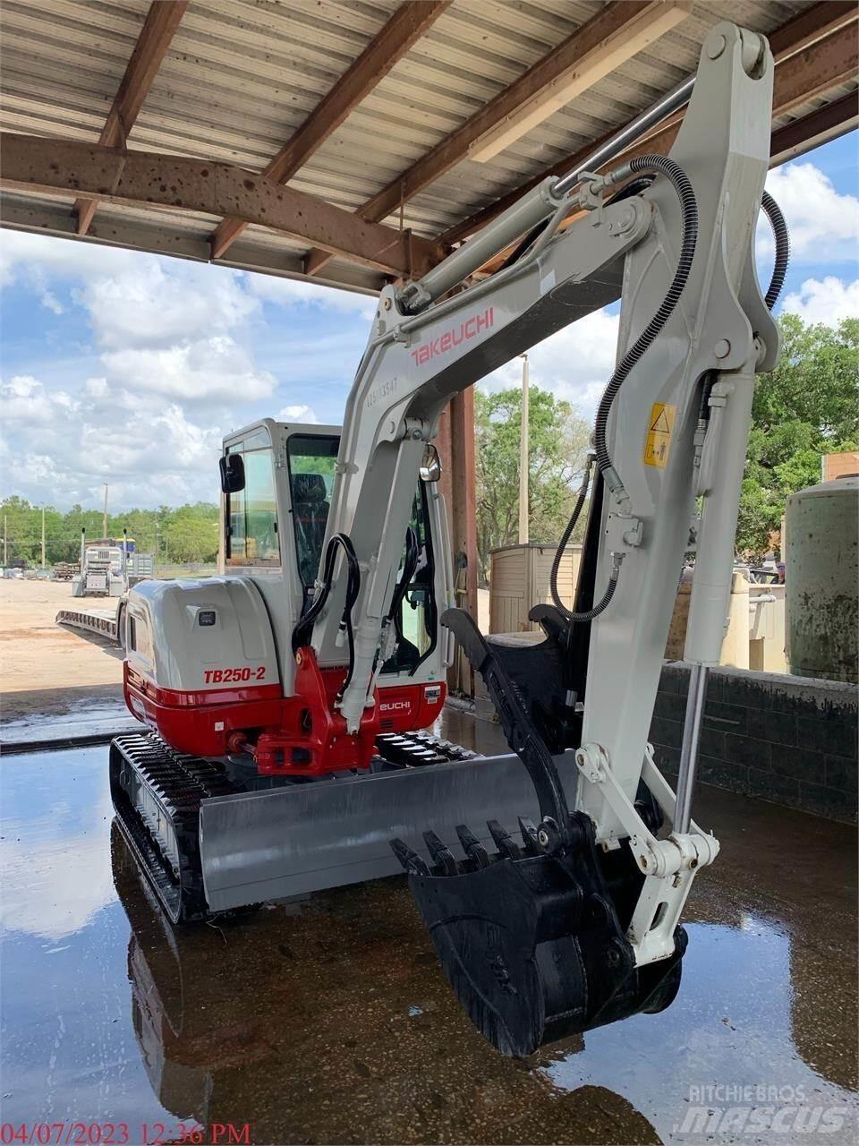 Takeuchi TB250-2 Mini Excavators <7t (Mini Diggers)