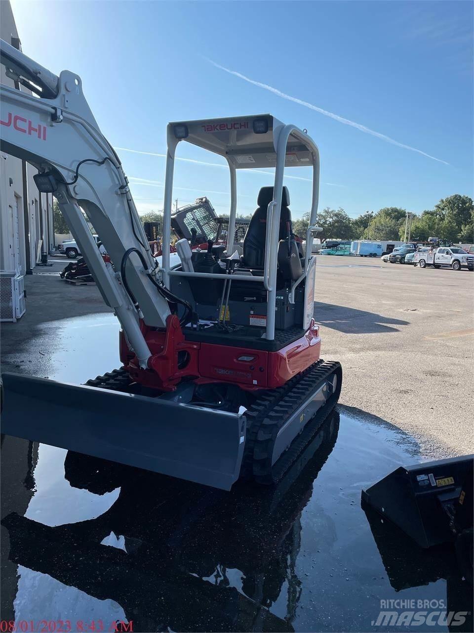 Takeuchi TB335R Mini Excavators <7t (Mini Diggers)