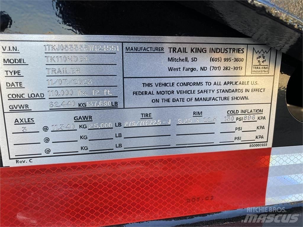 Trail King  Lowboy Trailers