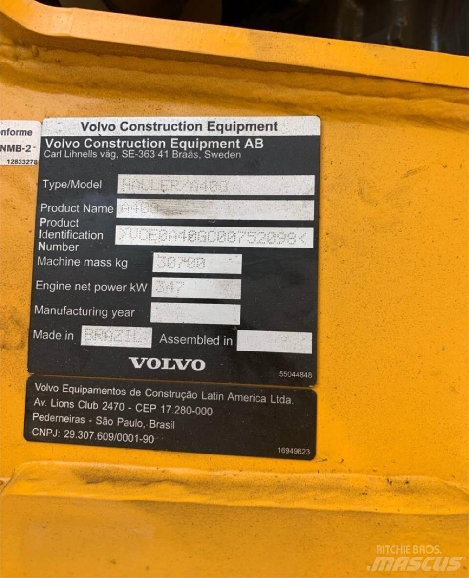 Volvo A40G Articulated Dump Trucks (ADTs)