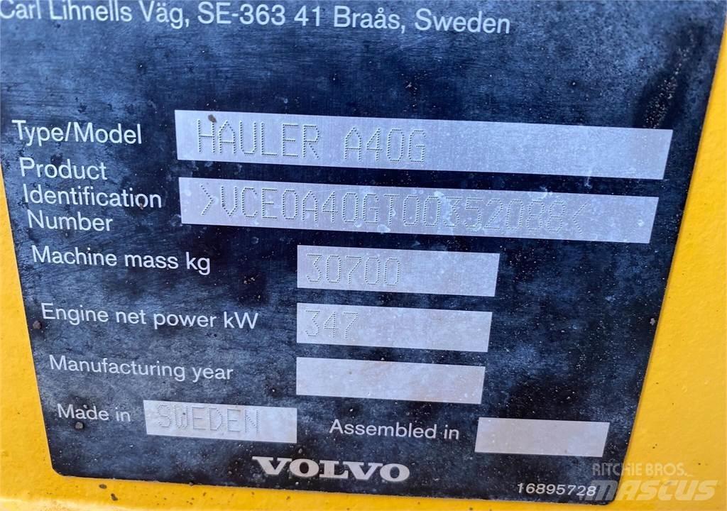 Volvo A40G Articulated Dump Trucks (ADTs)