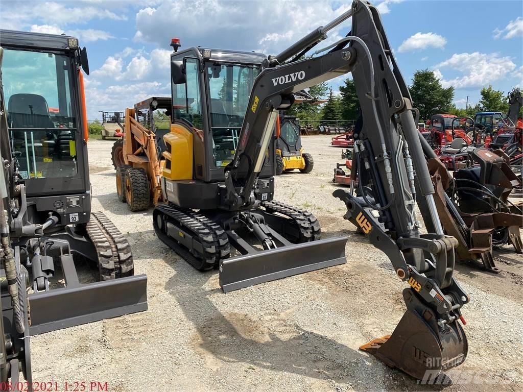 Volvo EC27D Mini Excavators <7t (Mini Diggers)