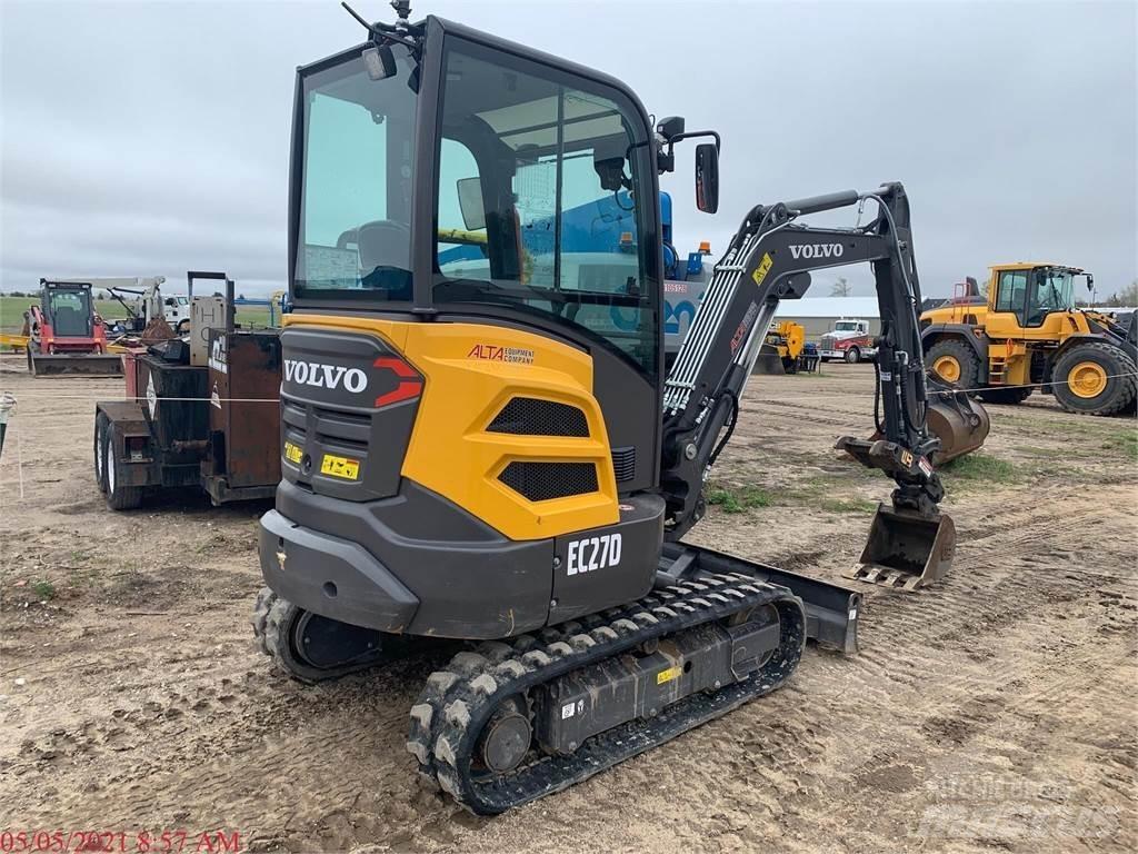 Volvo EC27D Mini Excavators <7t (Mini Diggers)