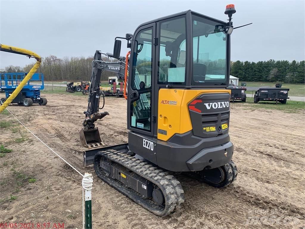 Volvo EC27D Mini Excavators <7t (Mini Diggers)