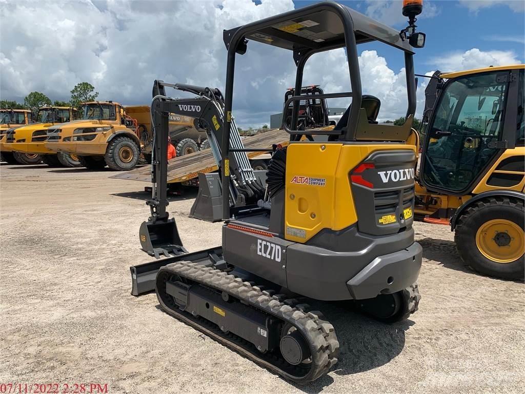 Volvo EC27D Mini Excavators <7t (Mini Diggers)