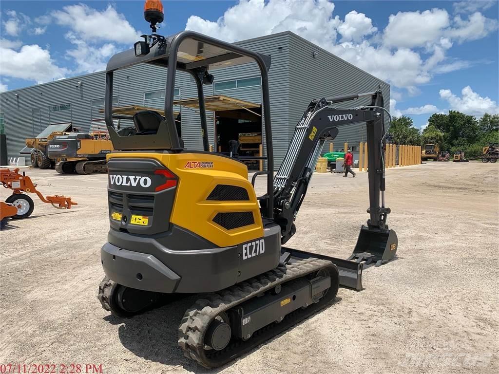 Volvo EC27D Mini Excavators <7t (Mini Diggers)