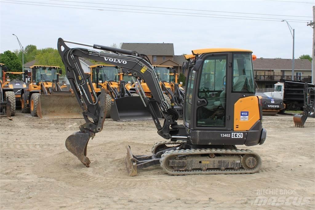 Volvo EC35D Mini Excavators <7t (Mini Diggers)