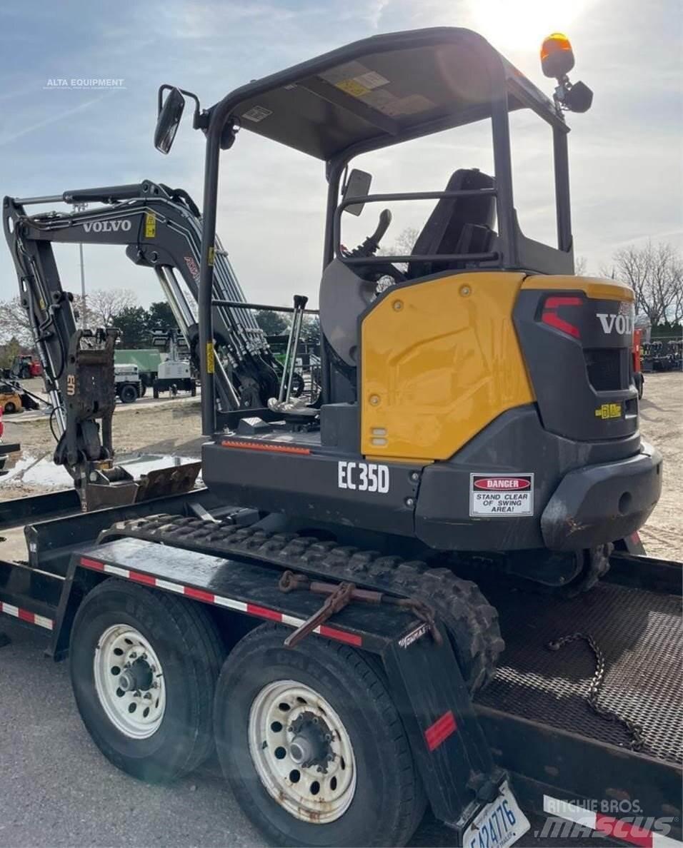 Volvo EC35D Mini Excavators <7t (Mini Diggers)