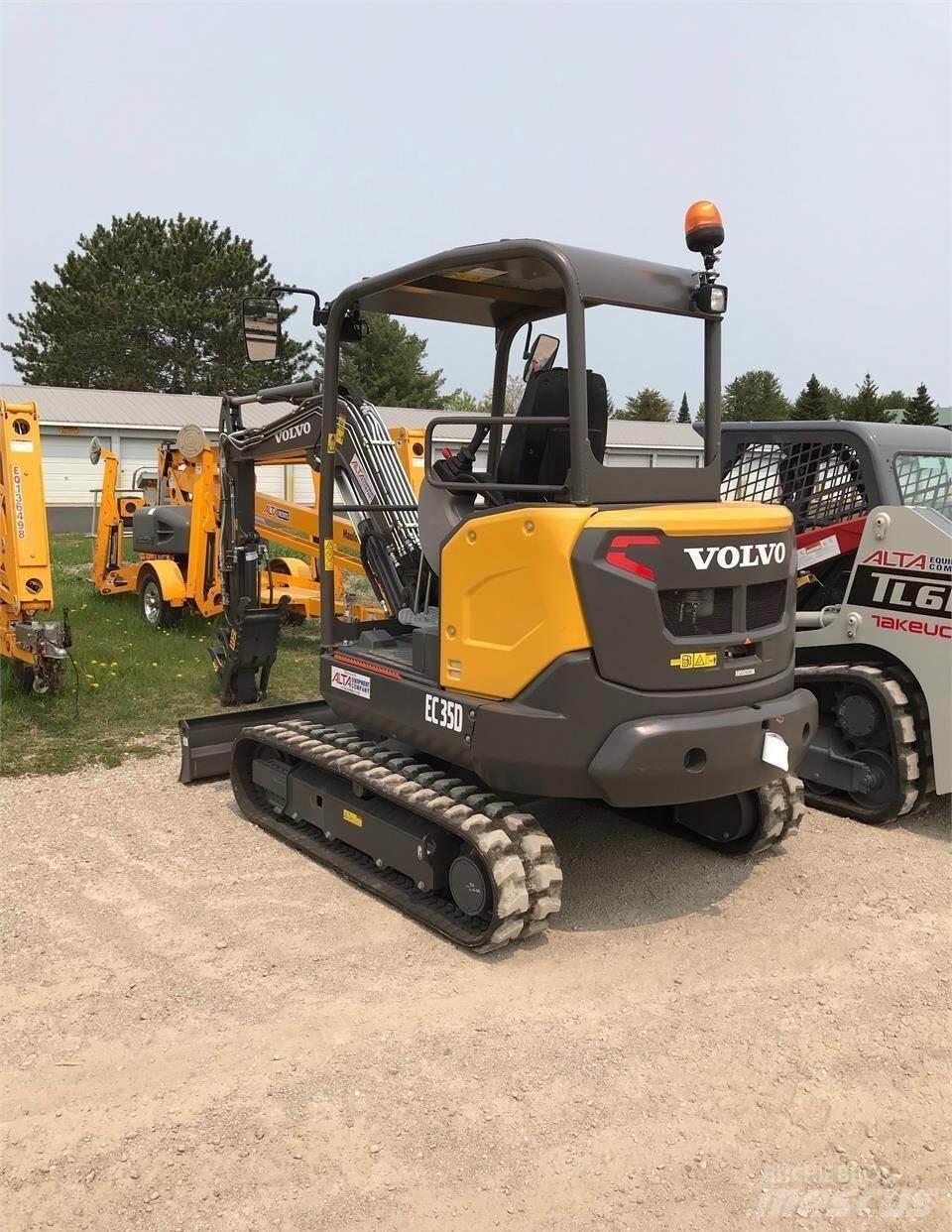 Volvo EC35D Mini Excavators <7t (Mini Diggers)