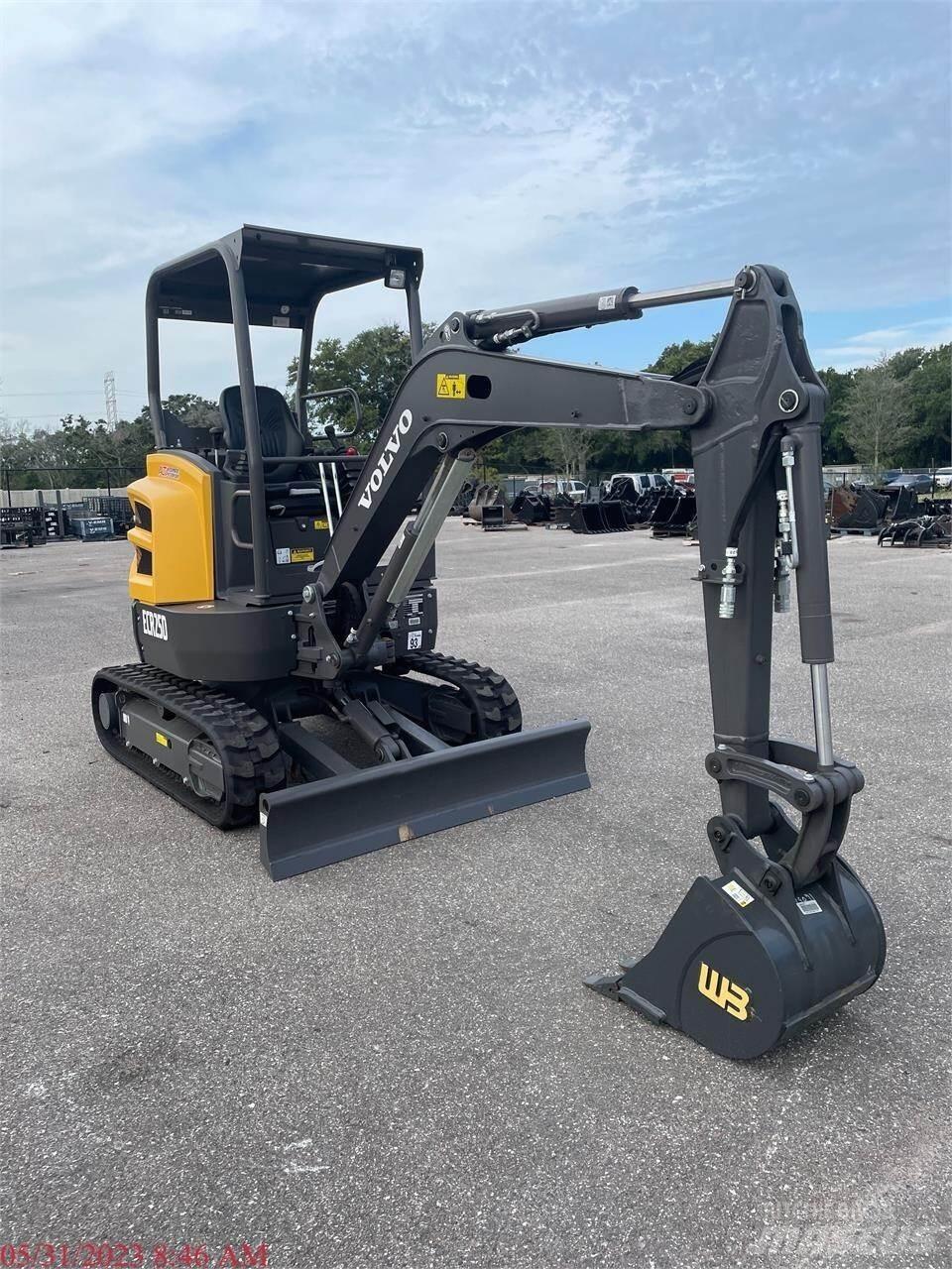Volvo ECR25D Mini Excavators <7t (Mini Diggers)