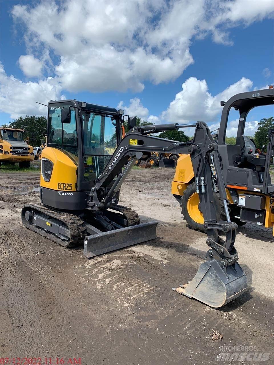 Volvo ECR25D Mini Excavators <7t (Mini Diggers)