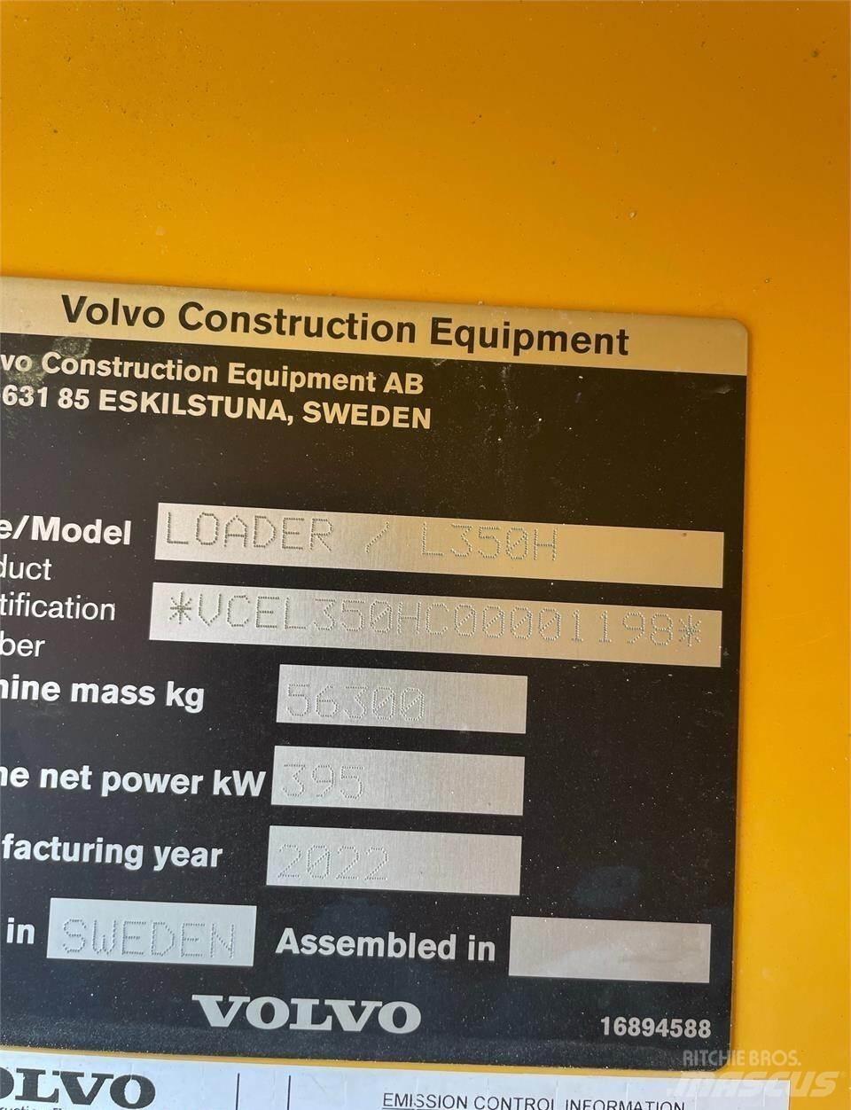 Volvo L350H Wheel Loaders