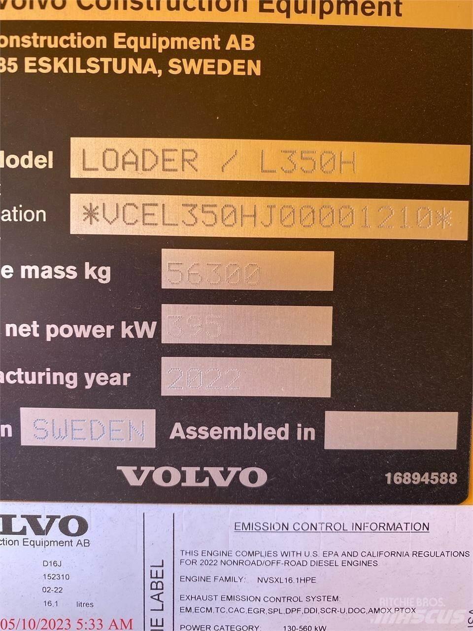 Volvo L350H Wheel Loaders